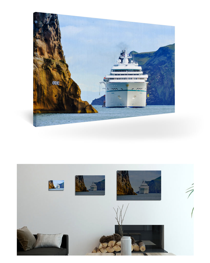 Heimaey, Island mit MS Amadea