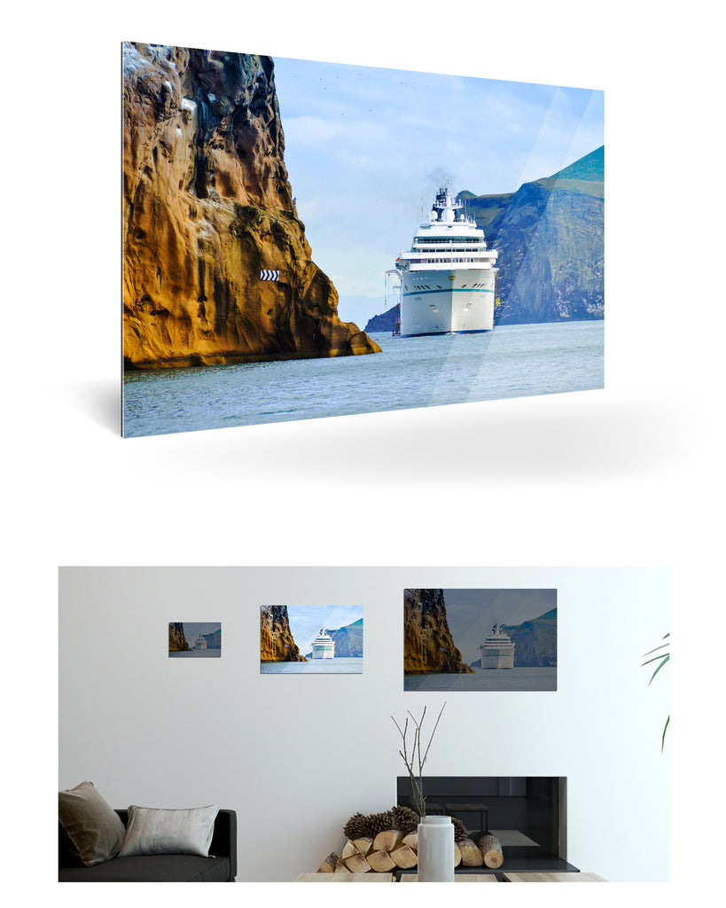 Heimaey, Island mit MS Amadea