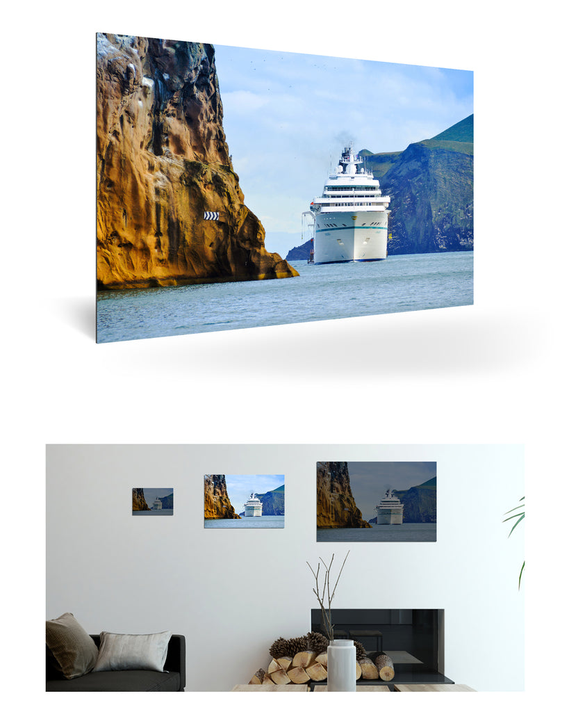 Heimaey, Island mit MS Amadea