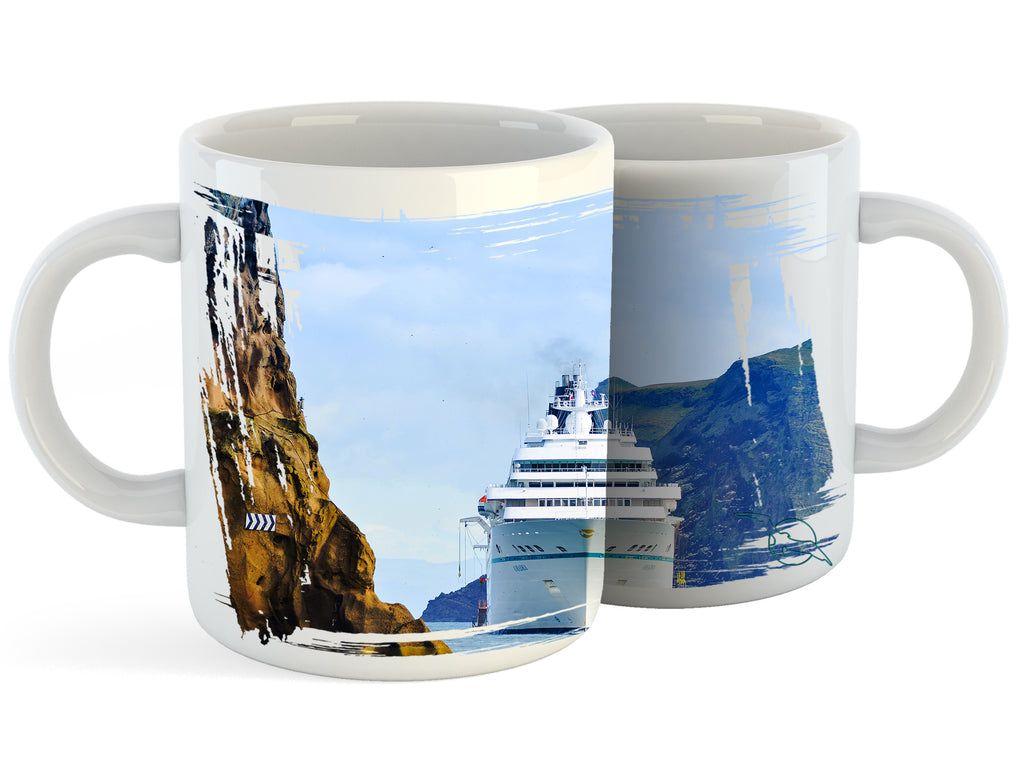 Heimaey, Island mit MS Amadea