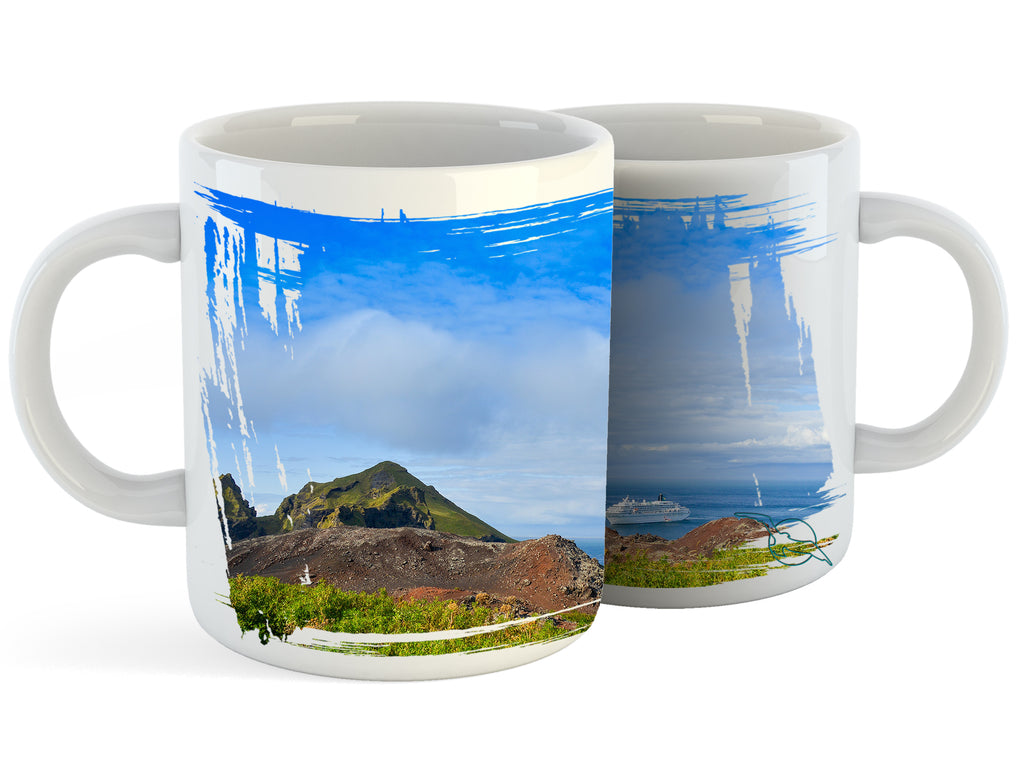 Heimaey, Island mit MS Amadea