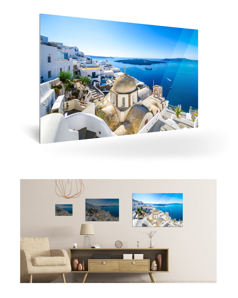 Santorin, Griechenland mit MS Amera