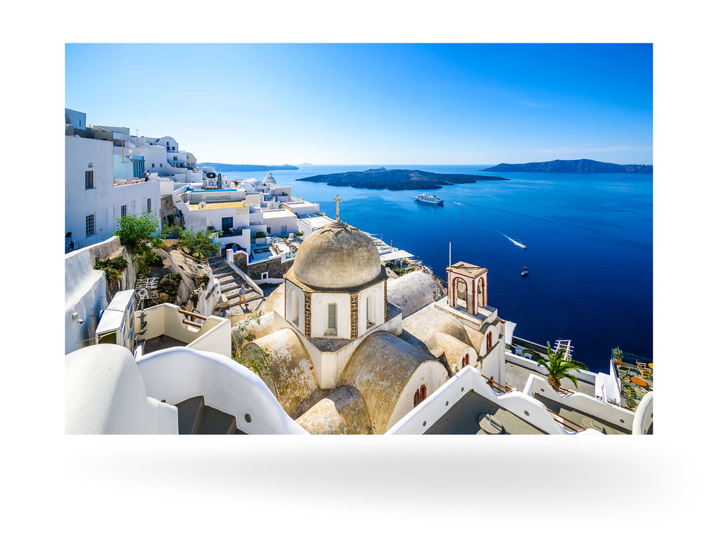 Santorin, Griechenland mit MS Amera