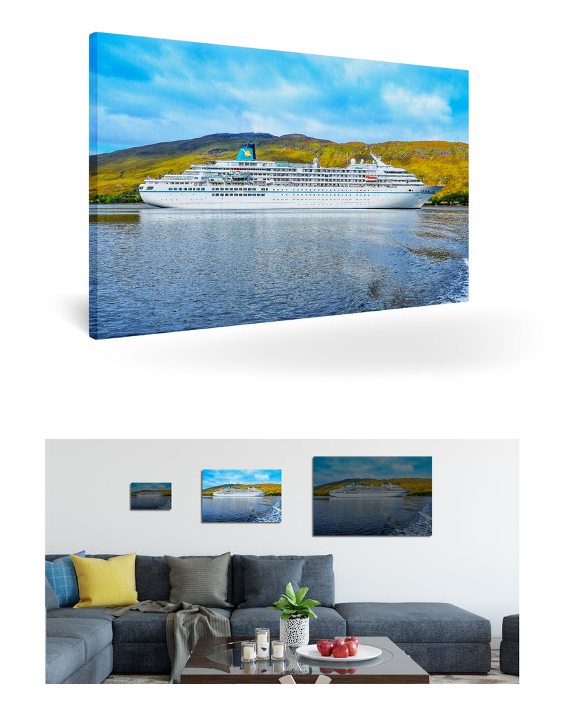 Fort William, Vereinigtes Königreich mit MS Amadea