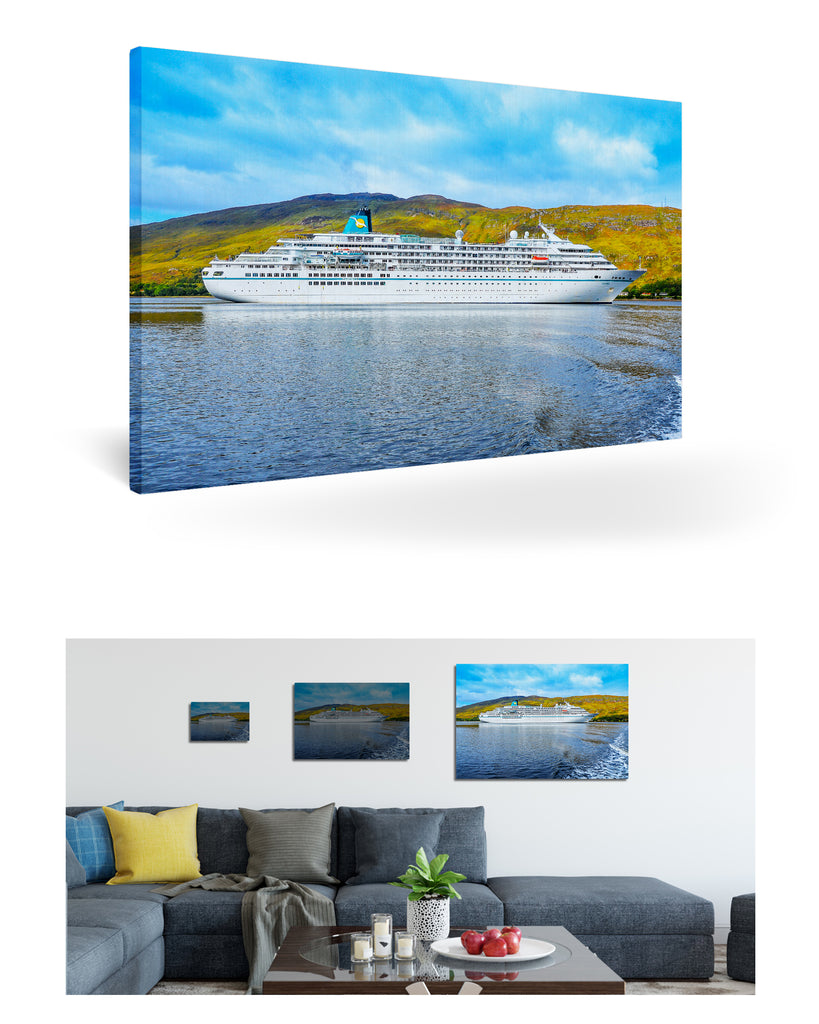 Fort William, Vereinigtes Königreich mit MS Amadea