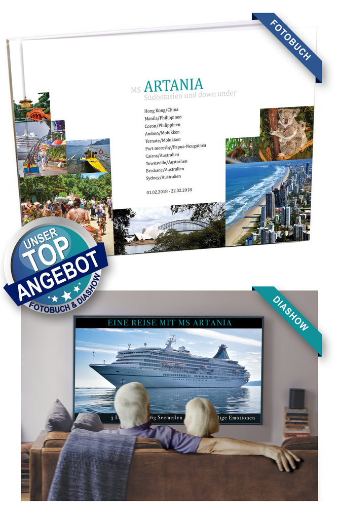 ART184_ Südostasien und Down Under mit MS Artania 01.02.2018 – 22.02.2018