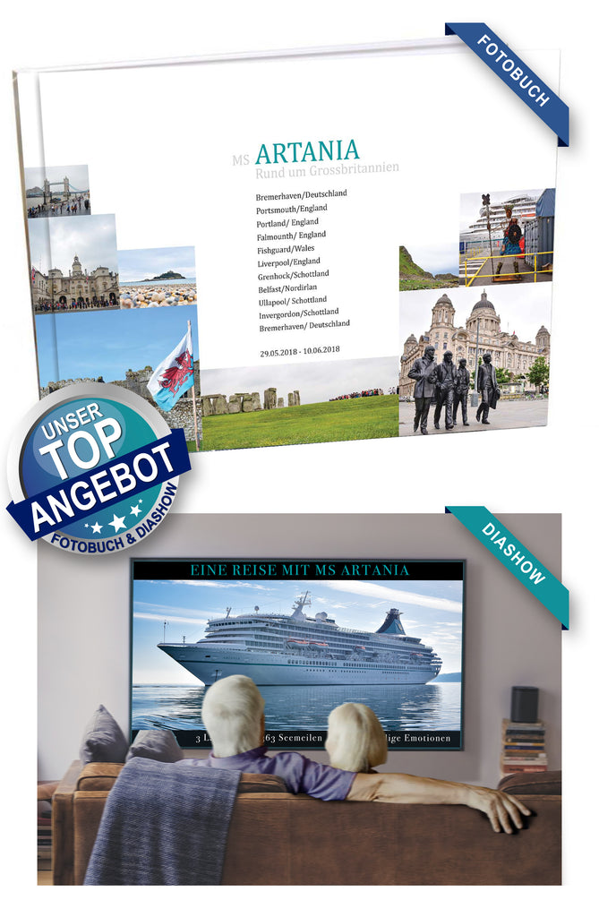 ART190_ Rund um Grossbritannien mit MS Artania 29.05.2018 – 10.06.2018