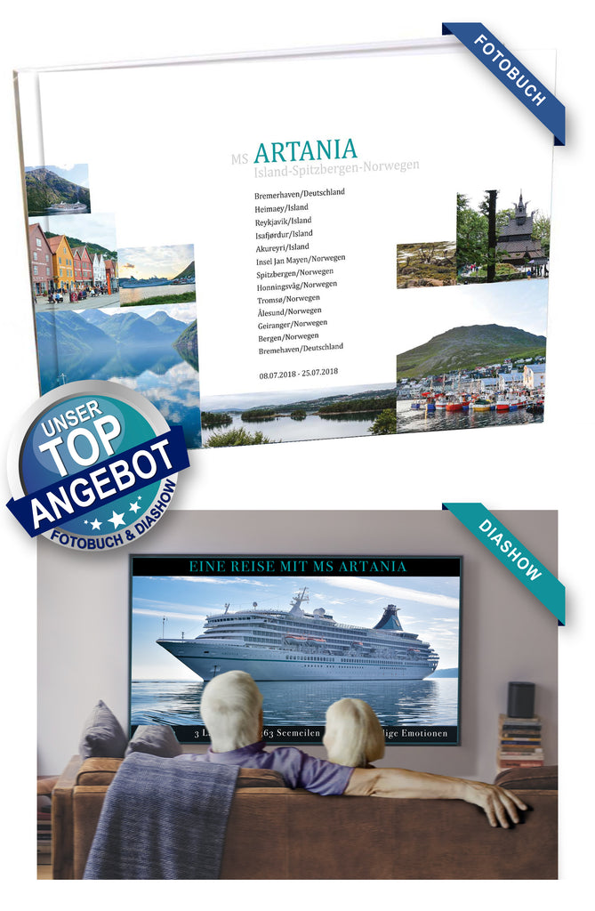 ART194_ Island - Spitzbergen - Norwegen mit MS Artania 08.07.2018 – 25.07.2018