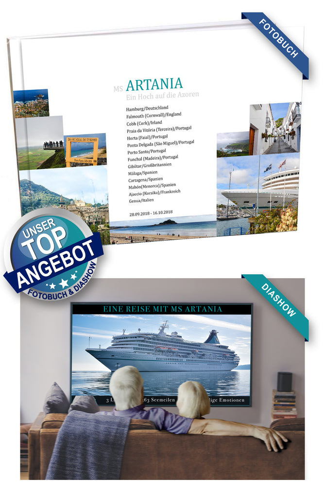 ART201_ Ein Hoch auf die Azoren mit MS Artania 28.09.2018 - 16.10.2018