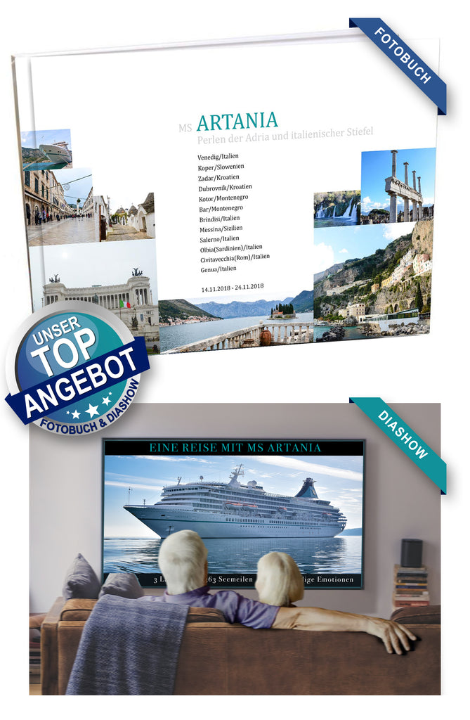 ART206_ Perlen der Adria und italienischer Stiefel mit MS Artania 14.11.2018 - 24.11.2018