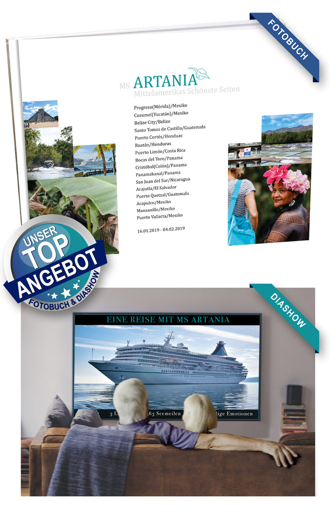 ART213_ Mittelamerikas schönste Seiten mit MS Artania 16.01.2019 - 04.02.2019