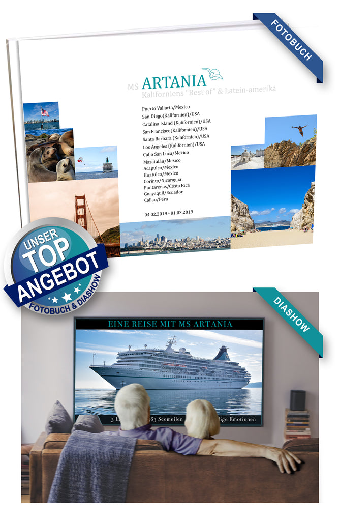 ART214_ Kaliforniens Best of & Lateinamerika mit MS Artania 04.02.2019 - 01.03.2019