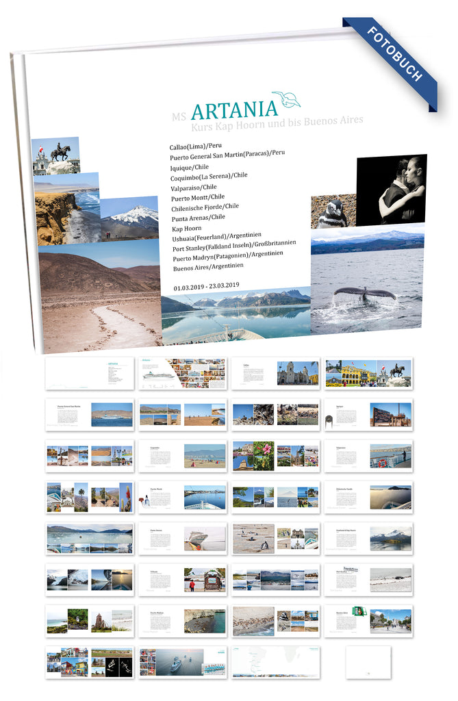 ART215_ Kurs Kap Horn bis Buenos Aires mit MS Artania 01.03.2019 - 23.03.2019