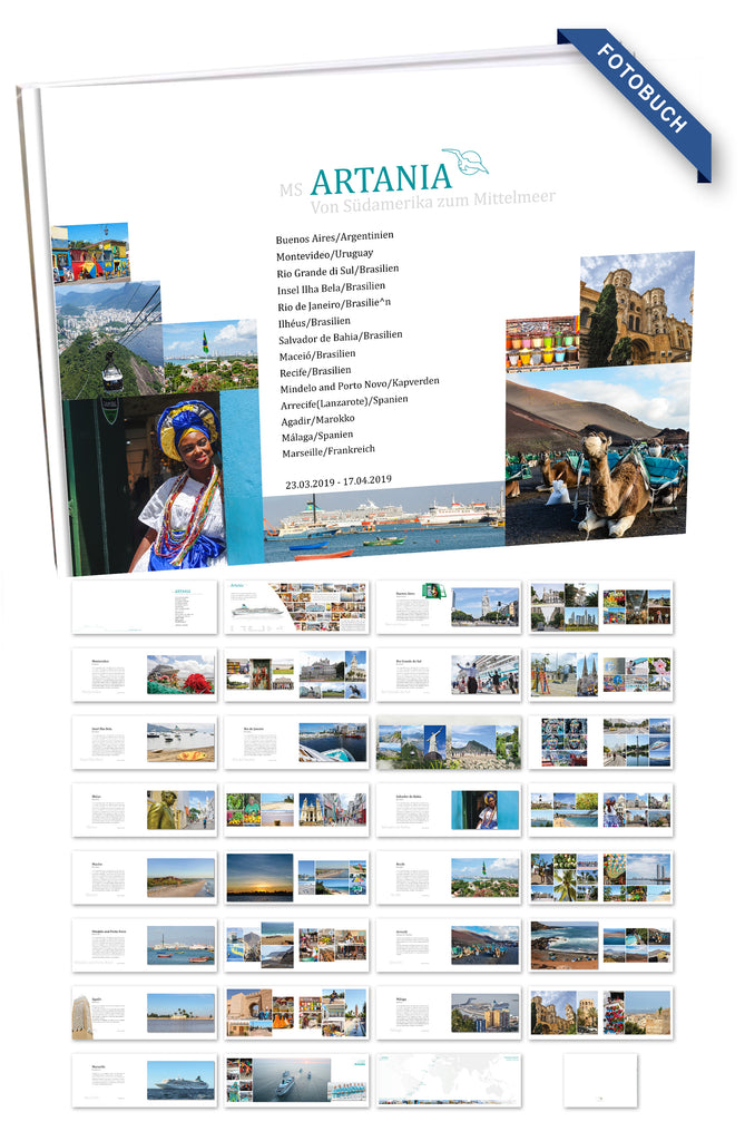 ART216_ Von Südamerika zum Mittelmeer mit MS Artania 23.03.2019 - 17.04.2019