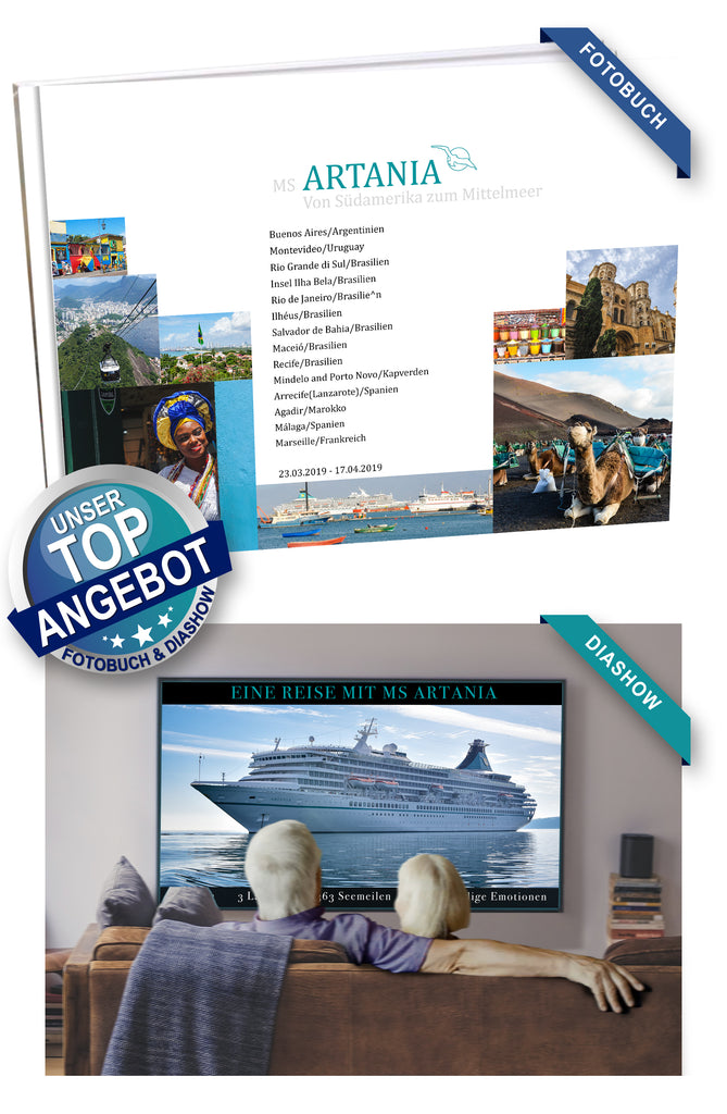 ART216_ Von Südamerika zum Mittelmeer mit MS Artania 23.03.2019 - 17.04.2019
