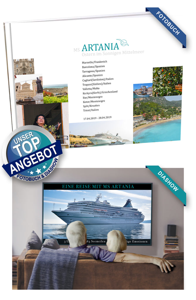 ART217_ Ostern im sonnigen Mittelmeer mit MS Artania 17.04.2019 - 28.04.2019