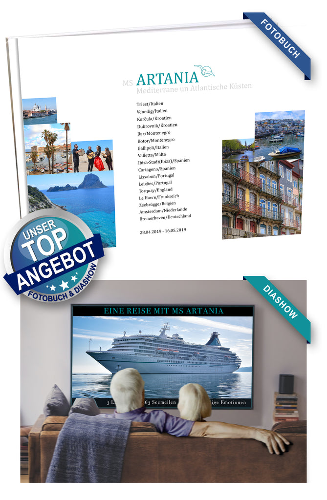 ART218_ Mediterrane und Atlantische Küsten mit MS Artania 28.04.2019 - 16.05.2019