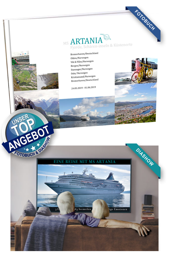ART220_ Fjorde, Schäreninseln & Küstenorte mit MS Artania 24.05.2019 - 01.06.2019