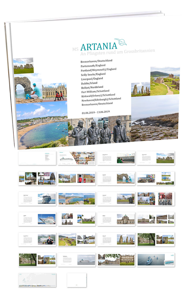 ART221_ An Pfingsten rund um Großbritannien mit MS Artania 01.06.2019 - 13.06.2019