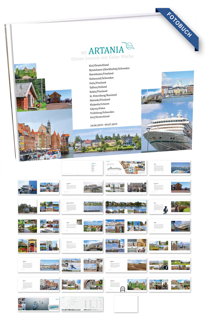 ART224_ Ostsee intensiv mit Kieler Woche mit MS Artania 24.06.2019 - 09.07.2019