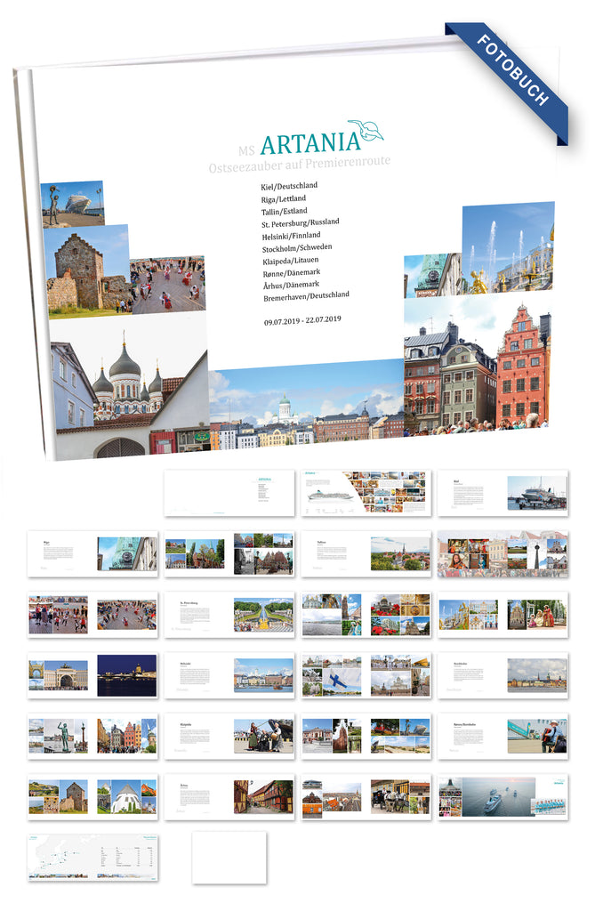 ART225_ Ostseezauber auf Premierenroute mit MS Artania 09.07.2019 - 22.07.2019