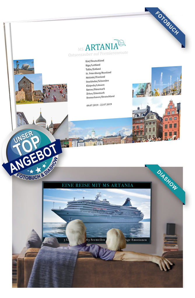 ART225_ Ostseezauber auf Premierenroute mit MS Artania 09.07.2019 - 22.07.2019