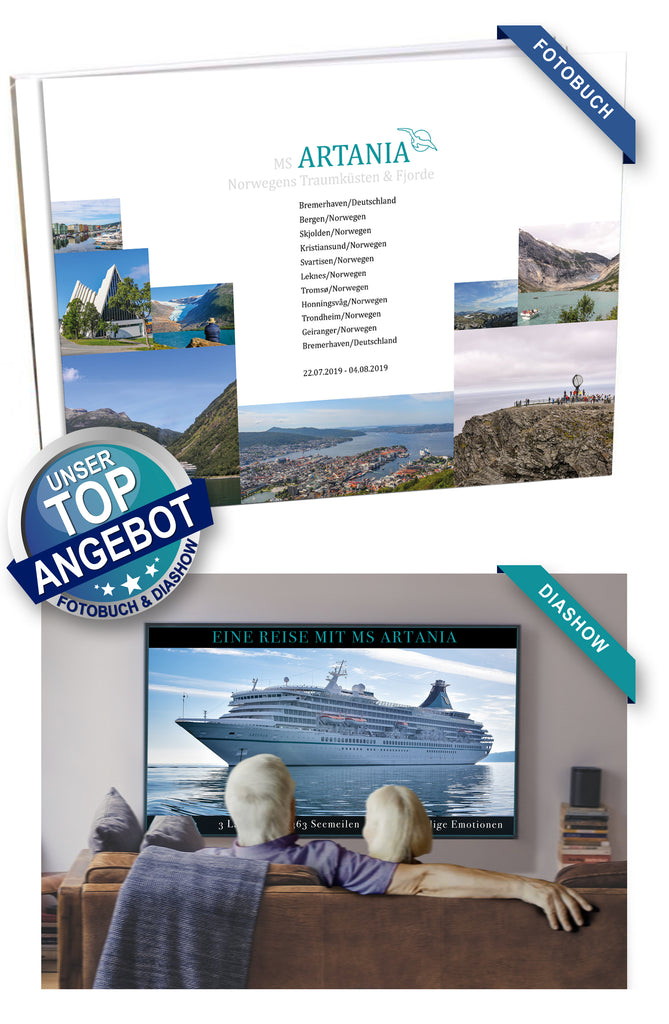 ART226_ Norwegens Traumküsten & Fjorde mit MS Artania 22.07.2019 - 04.08.2019