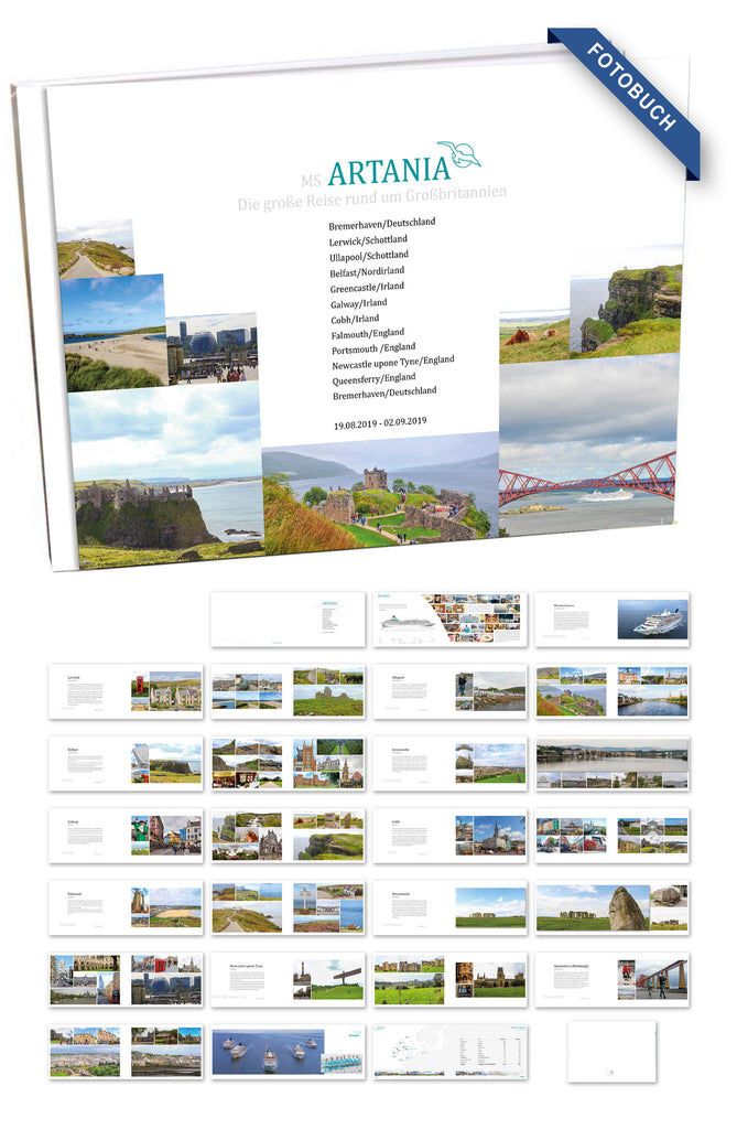 ART228_ Die große Reise rund um Großbritannien mit MS Artania 19.08.2019 - 02.09.2019