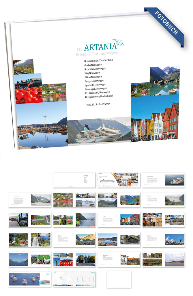 ART231_ Erlebnis Fjordnorwegen mit MS Artania 17.09.2019 - 24.09.2019