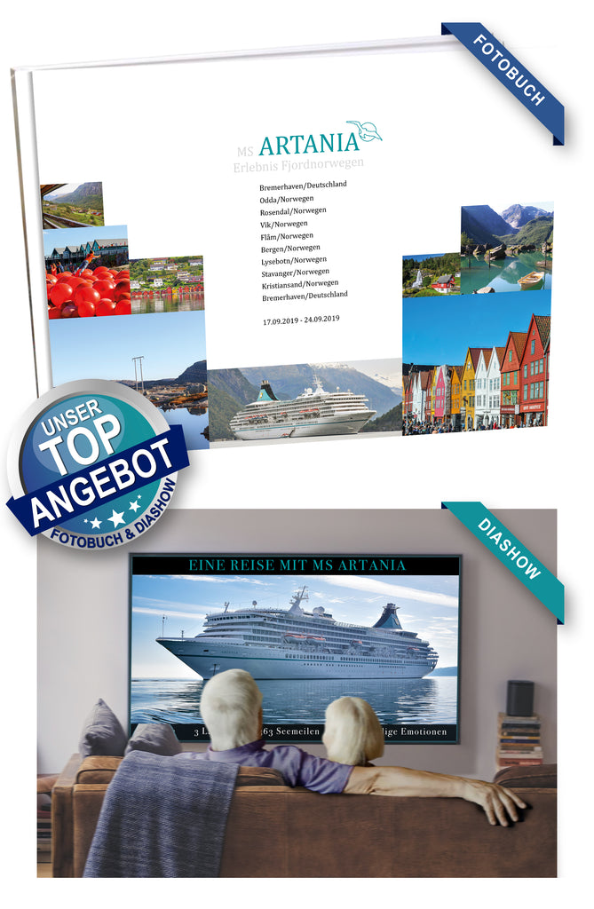 ART231_ Erlebnis Fjordnorwegen mit MS Artania 17.09.2019 - 24.09.2019