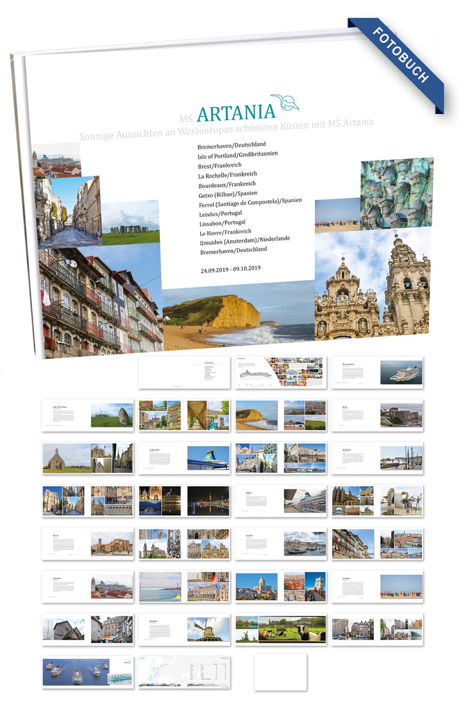 ART232_ Sonnige Aussichten an Westeuropas schönsten Küsten mit MS Artania 24.09.2019 - 09.10.2019