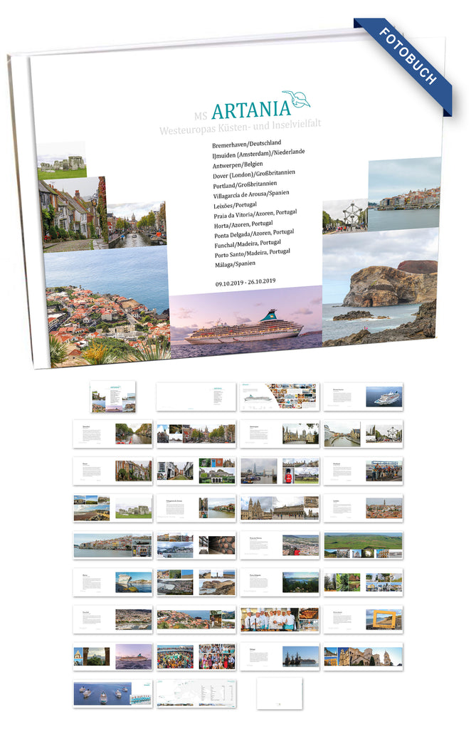 ART233_ Westeuropas Küsten- und Inselvielfalt mit MS Artania 09.10.2019 - 26.10.2019