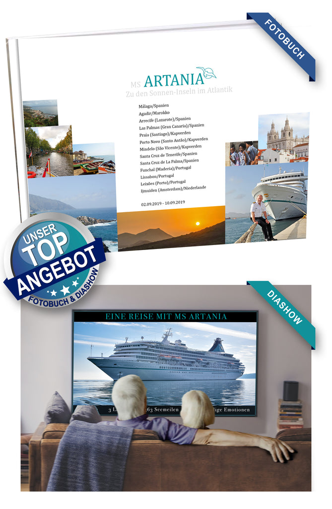 ART234_ Zu den Sonnen-Inseln im Atlantik mit MS Artania 26.10.2019 - 17.11.2019