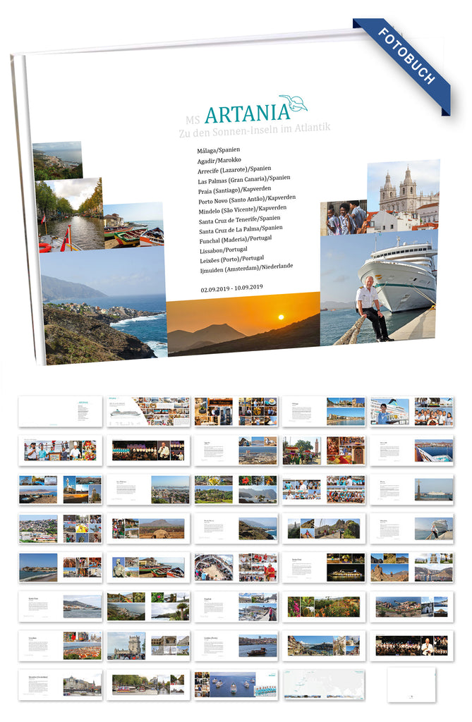 ART234_ Zu den Sonnen-Inseln im Atlantik mit MS Artania 26.10.2019 - 17.11.2019