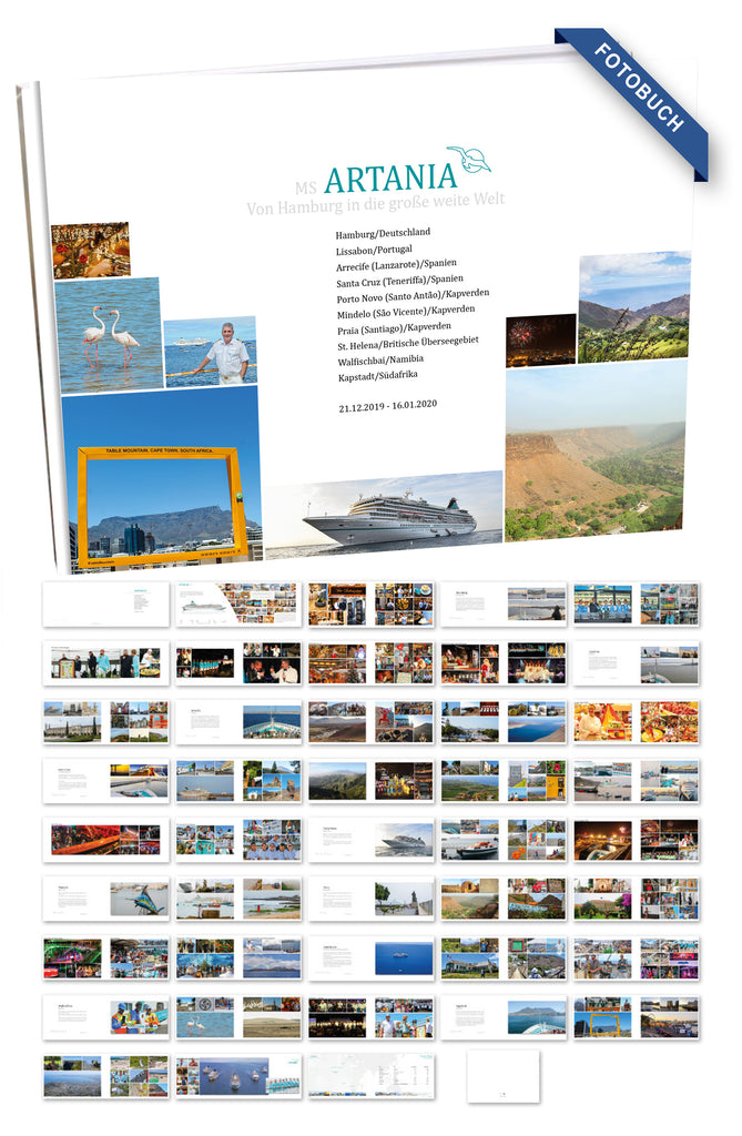 ART236_ Von Hamburg in die große weite Welt mit MS Artania 21.12.2019 - 16.01.2020