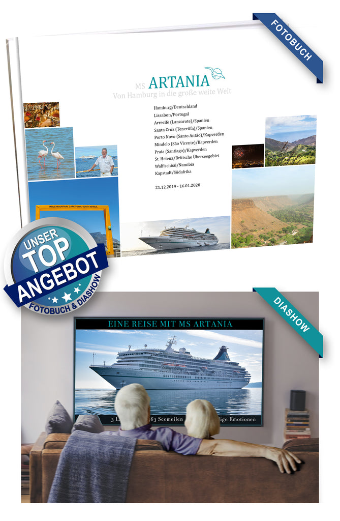 ART236_ Von Hamburg in die große weite Welt mit MS Artania 21.12.2019 - 16.01.2020