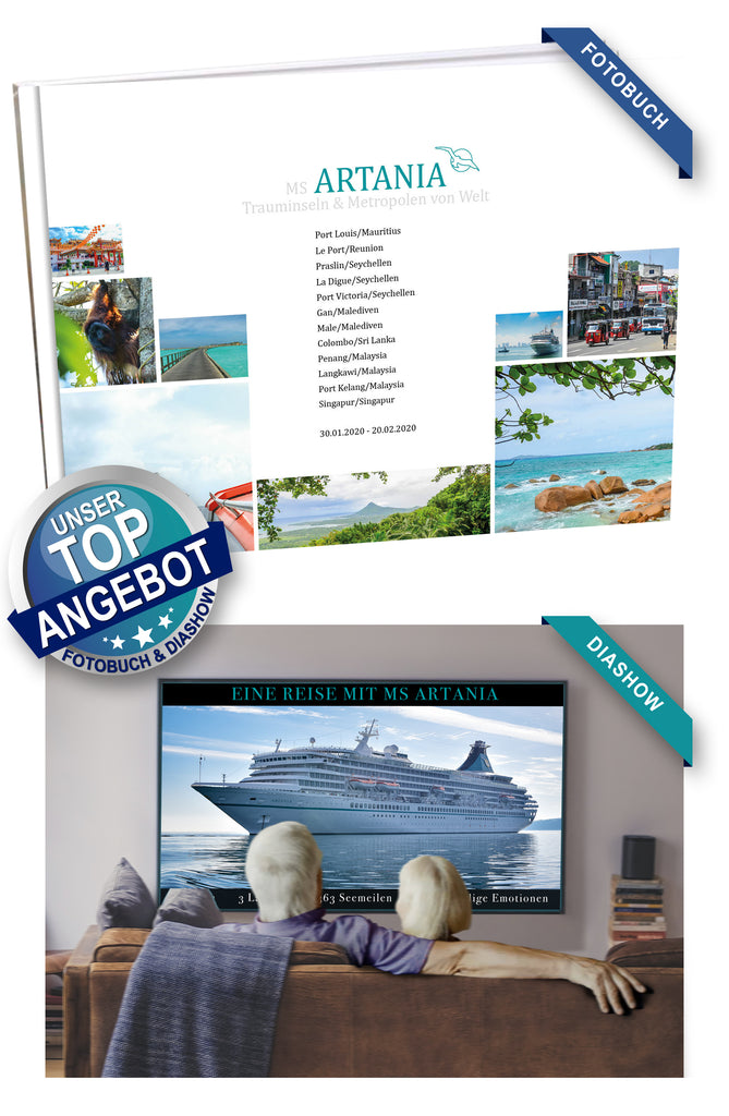 ART238_ Trauminseln & Metropolen von Welt mit MS Artania 30.01.2020 - 20.02.2020