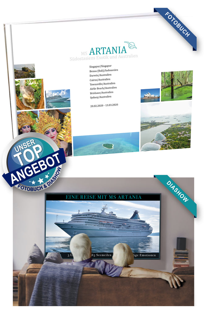 ART239_ Südostasiens Exotik und Australien mit MS Artania 20.02.2020 - 13.03.2020