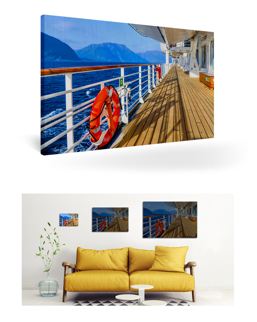 Eidfjord, Norwegen mit MS Amera