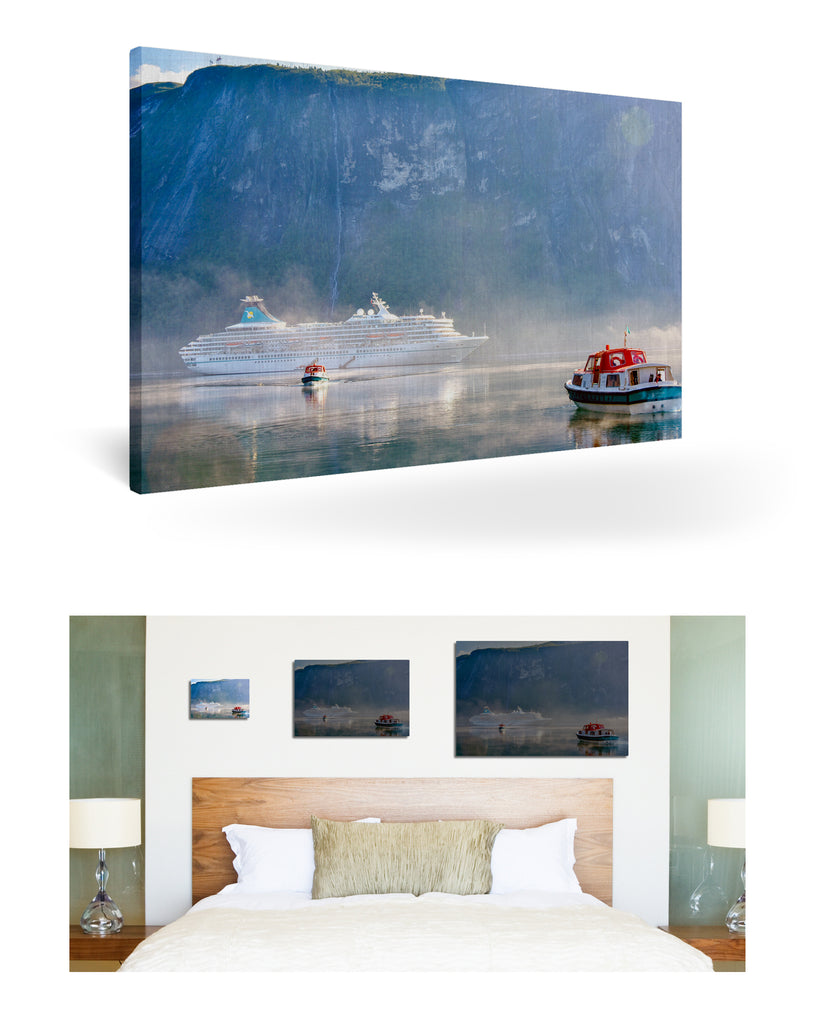 Nauste, Norwegen mit MS Artania