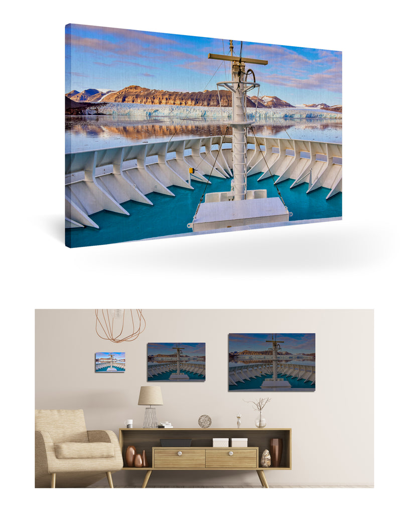 Longyearbyen, Norwegen mit MS Artania