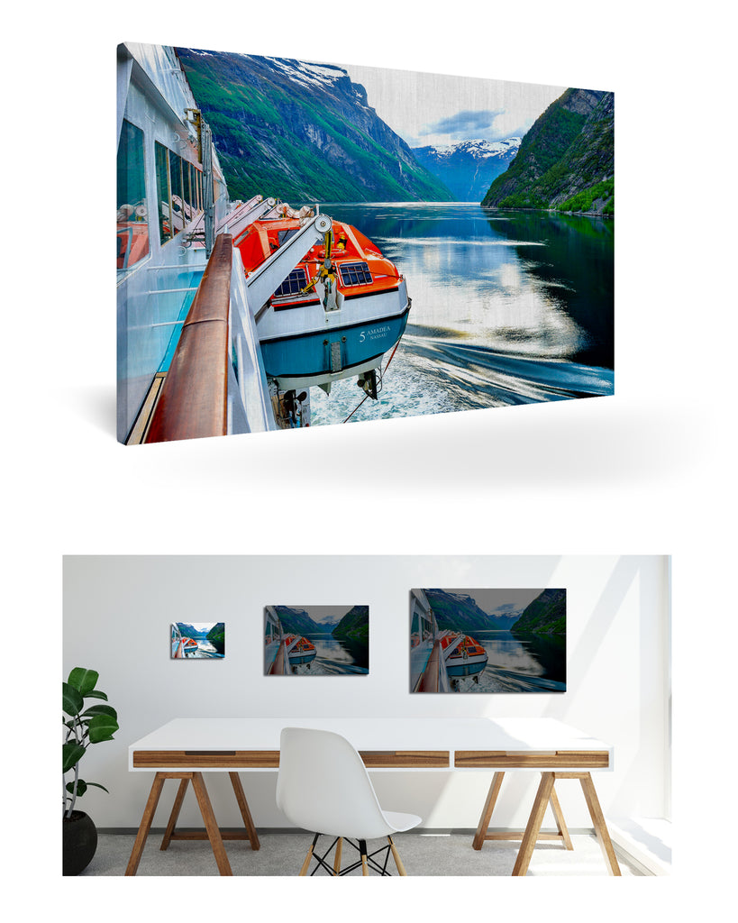 Geiranger, Norwegen mit MS Amadea