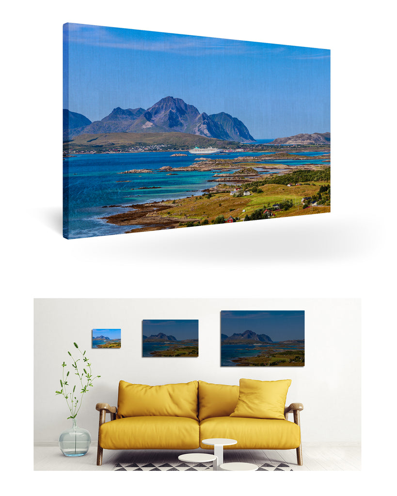 Leknes, Norwegen mit MS Artania