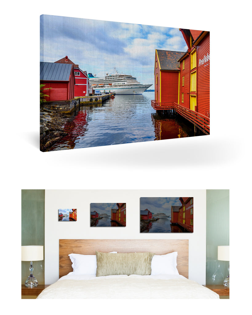 Bergen, Norwegen mit MS Amera