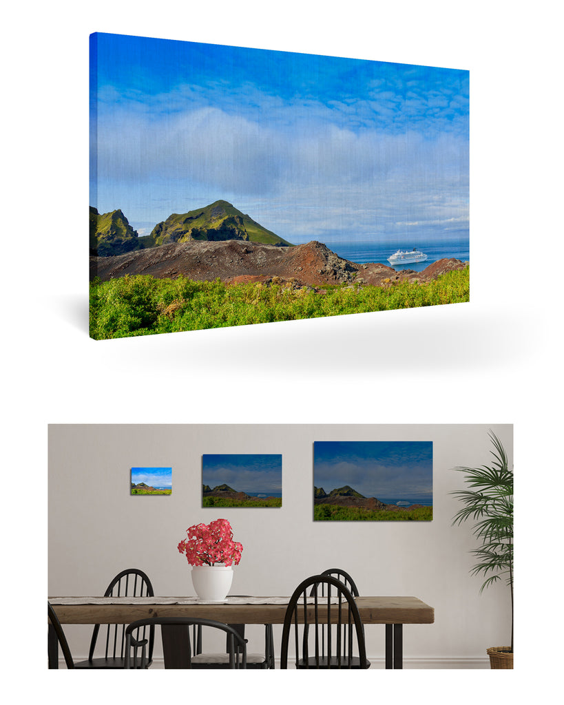 Heimaey, Island mit MS Amera