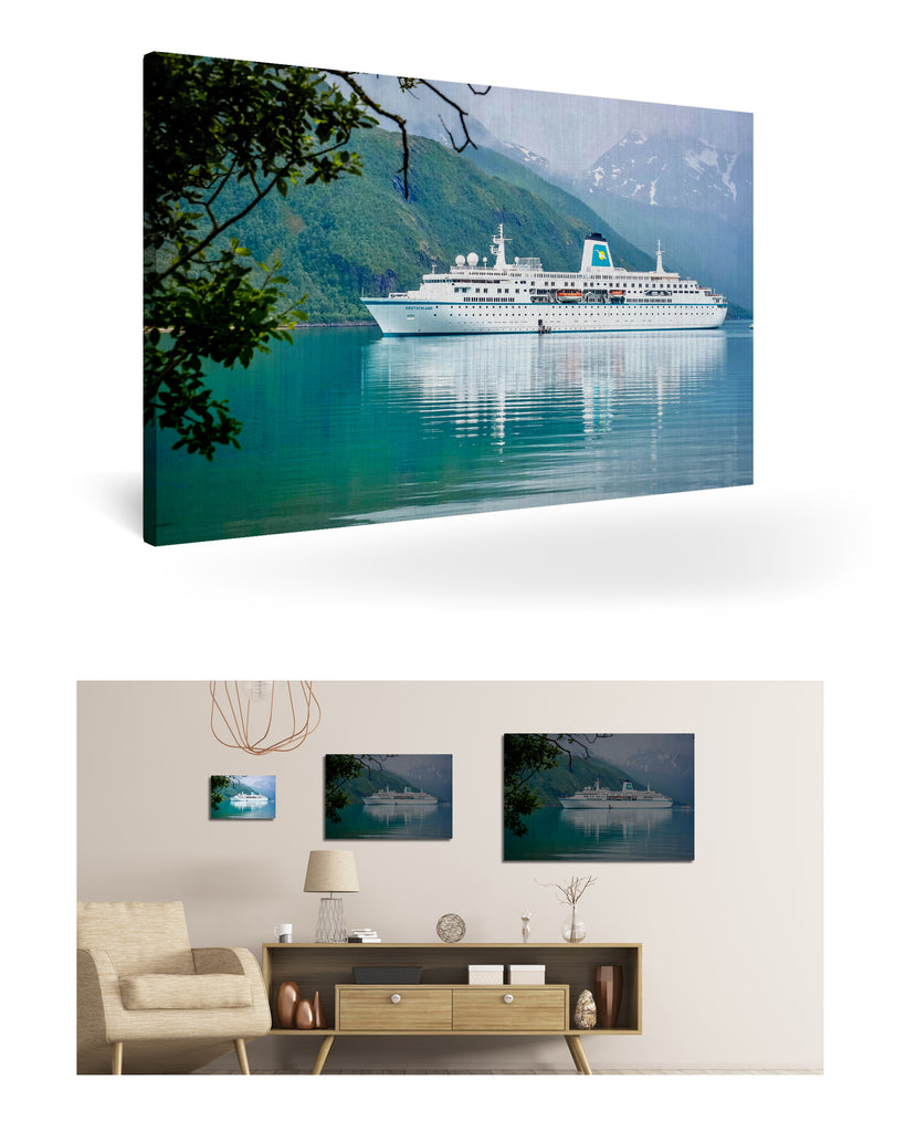 Svartisen, Norwegen mit MS Deutschland