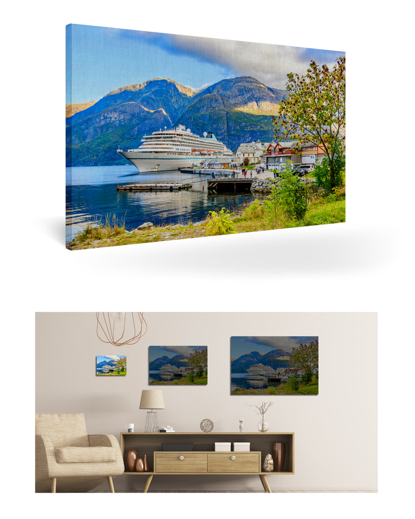 Eidfjord, Norwegen mit MS Amera