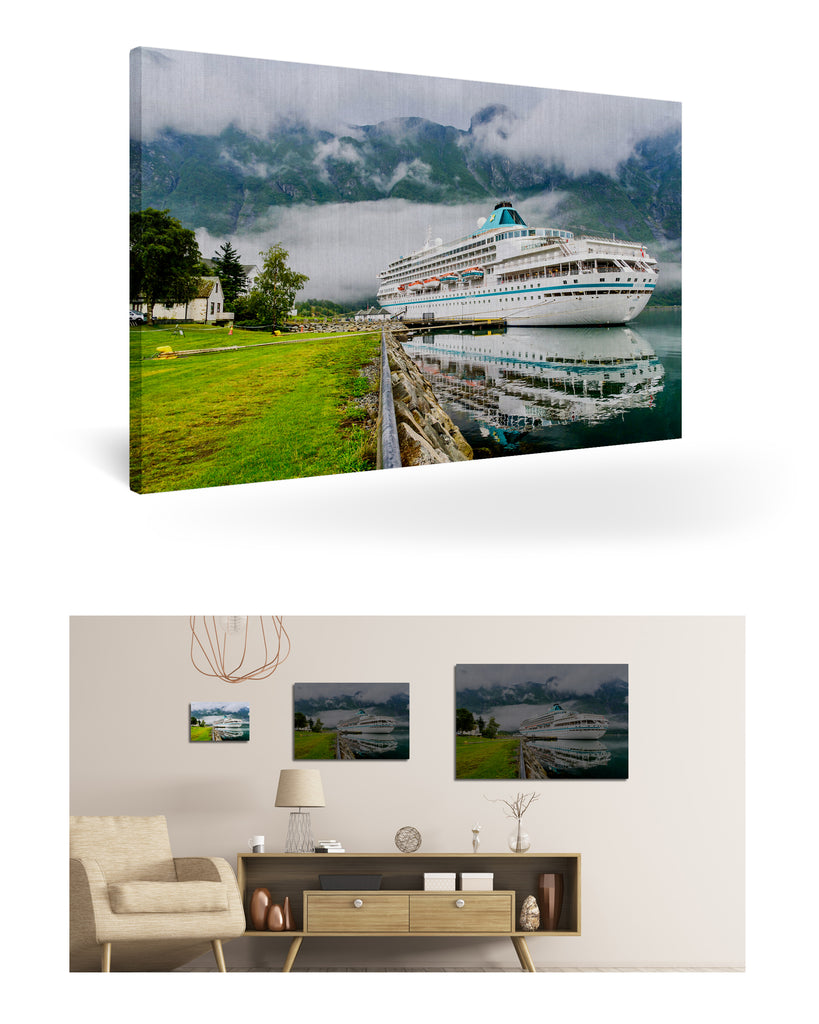 Eidfjord, Norwegen mit MS Amera