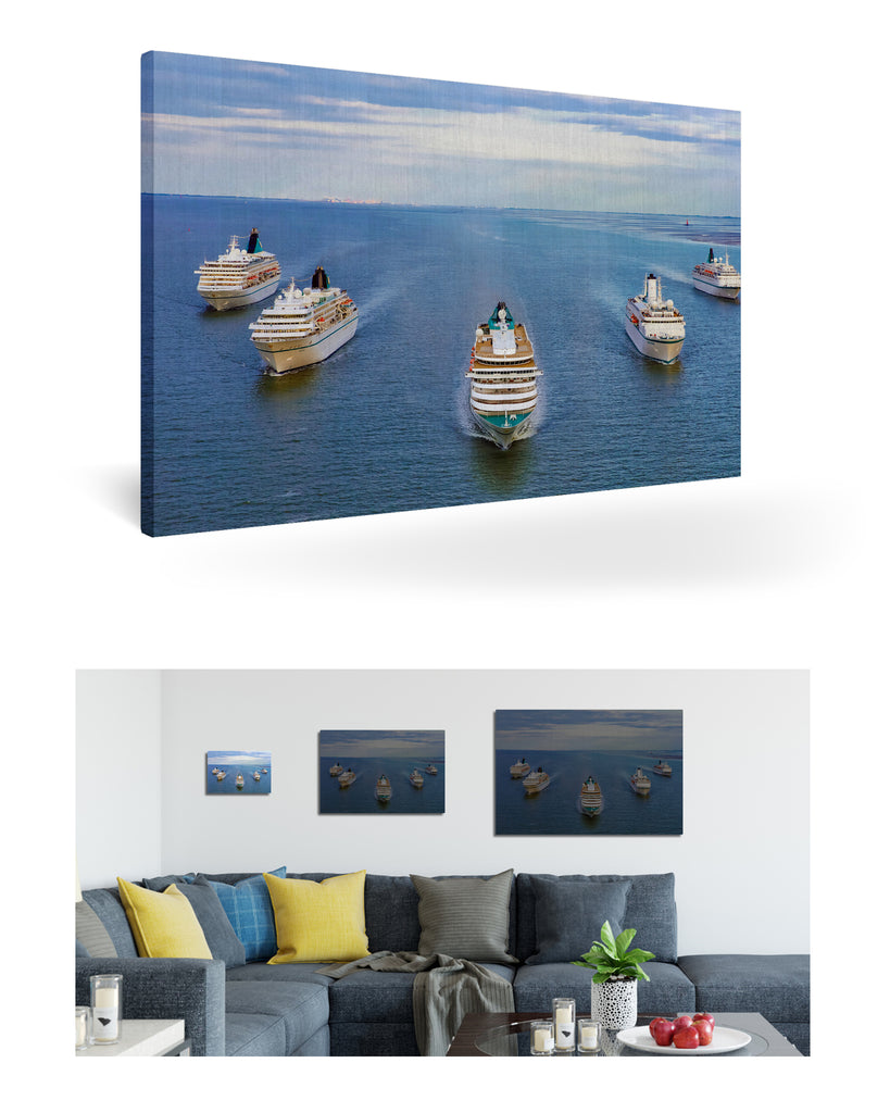 Bremerhaven, Deutschland mit Phoenix Reisen Flotte