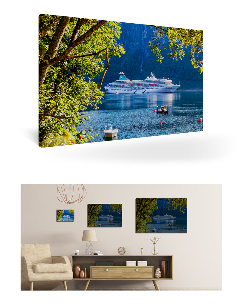 Nauste, Norwegen mit MS Artania